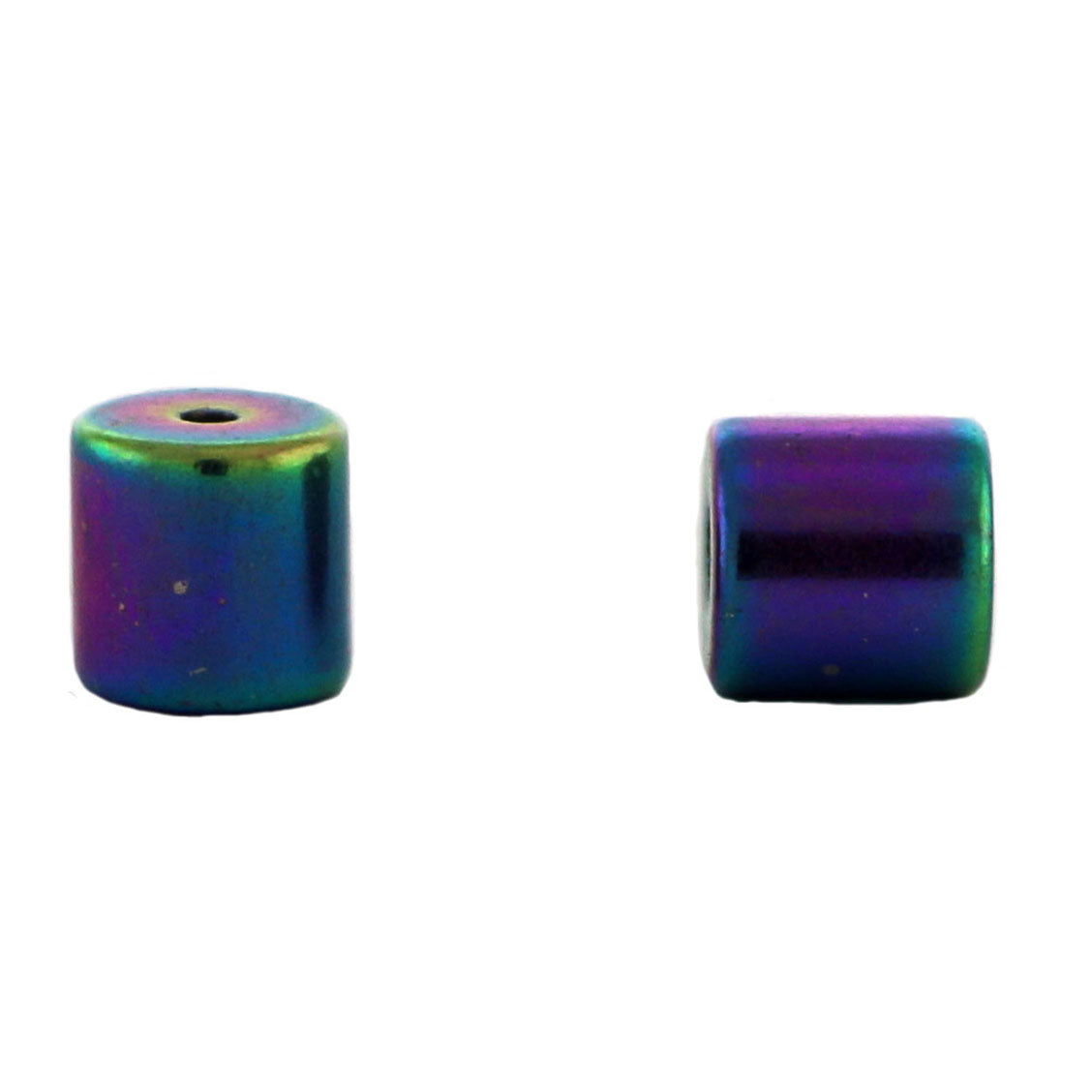 6mm Barrel Magnetic Clasp Set Of 10 Rainbow MC10 – magneticjewelrysupply