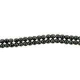 4mm Magnetic Hematite Faceted Round Mh30